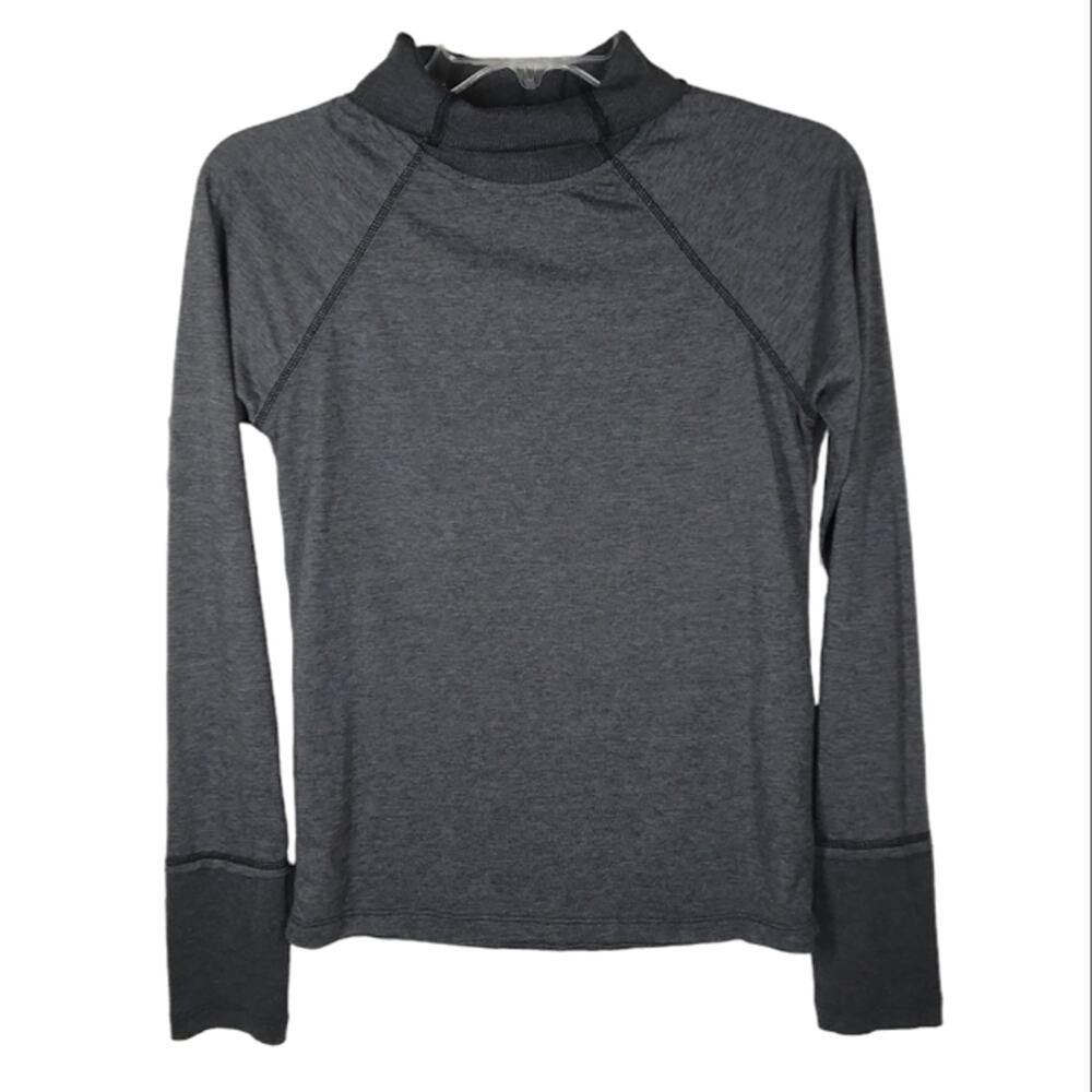 Sundance Long Sleeve Turtleneck Shirt Gray size XS